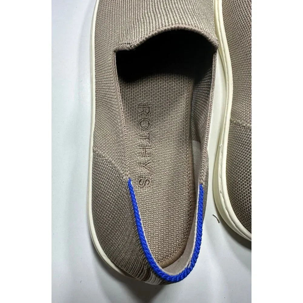 Rothy's The Original‎ Slip On Sneaker Sand Textile Comfort Shoe Womens US 9.5 - Picture 8 of 11